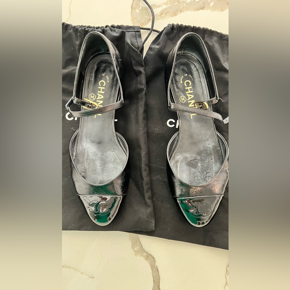 Chanel patent leather Maryjane’s